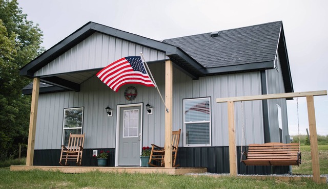 Little House on Dairy- Near Ark- Feed Grain to Calves and Goats