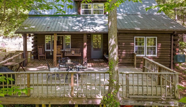 Little Log Cabin in the Woods