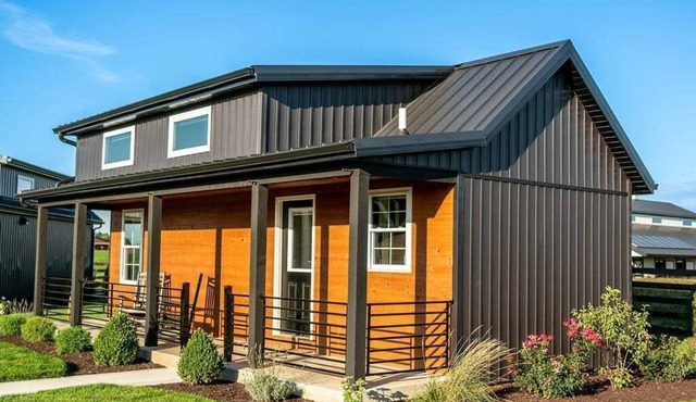 Little Luxe Retreat #7 | Tiny Home + Fire Table