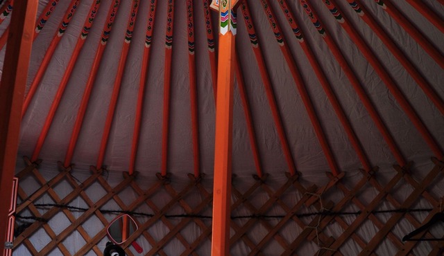 Little Orange Yurt at Cabot Shores Wilderness Resort