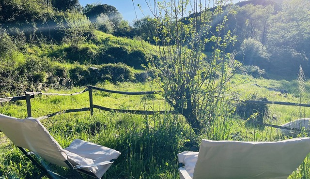 LITTLE QUIET CORNER FOR NATURE LOVERS .