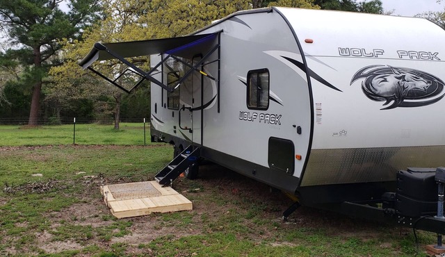 Little Rv in Bastrop. 3 miles from Lake Bastrop. Fire Pit , Fresh eggs available