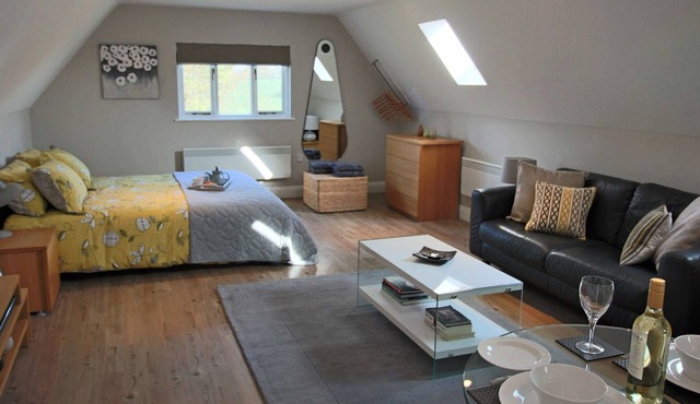 Little Wisteria - light and airy and very peaceful with countryside views.