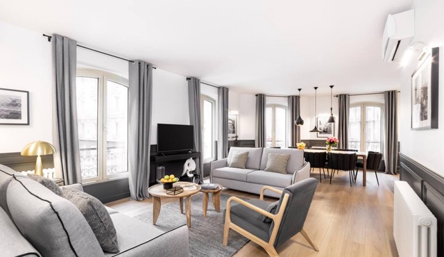 LivinParis | Luxury AC 3 Bedrooms Opera III