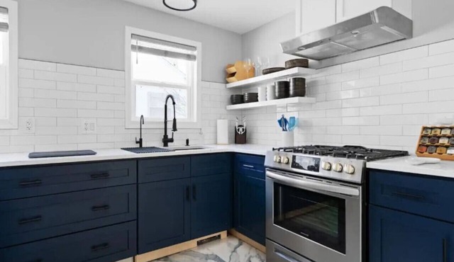 Livonia Sleek Modern 2BR Oasis