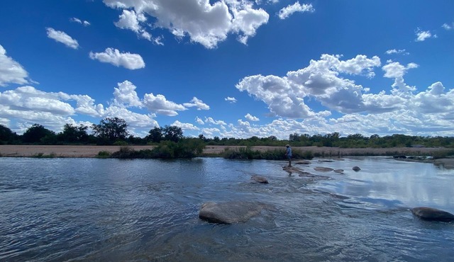 Llano River House on 5 Acres.