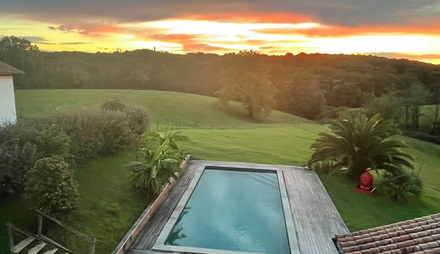 Loasis Basque Maison spa Piscine 20 Minutes des Plages de Biarritz