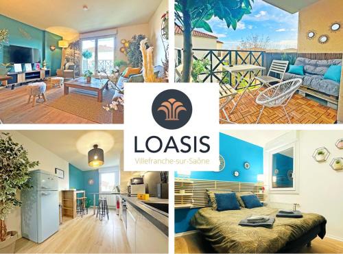 LOASIS -T4 Garage Terrasse WIFI Centre-Ville Gare