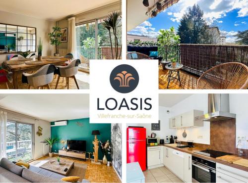LOASIS -T4 Garage Clim Terrasse WIFI Centre-Ville