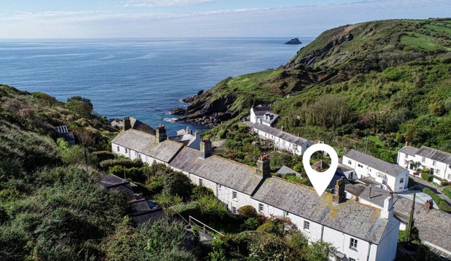 Lobster Pot, Portloe, views of the village and sea