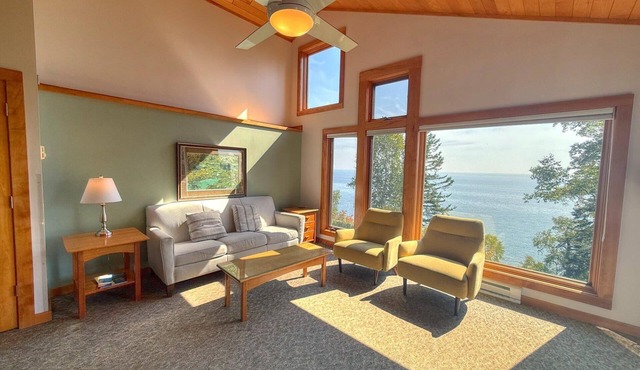 Located directly on Lake Superior, this condo is ideal for families or groups