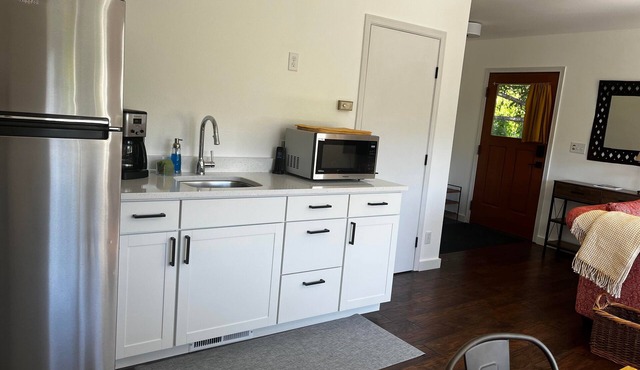 Located-Icicle Road, close to hiking/town. Quiet location and great views.