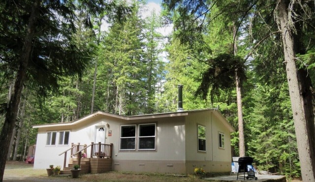 Located in a private wooded area with a lovely creekfront trail to explore.