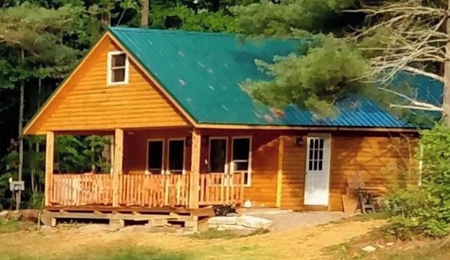 Located in the Finger Lakes a cabin in the country w/trails & fishing n