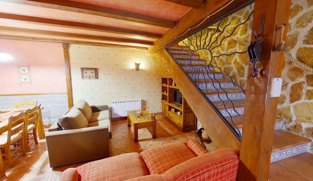 Located in the village: AA/CC electric fireplace wifi wifi hydro cabin pets allowed