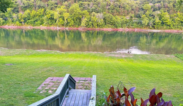Located next to the river Great for Trout Fishing