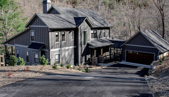 Located on Bear Lake in Tuckasegee, NC. A scenic getaway for your family event!