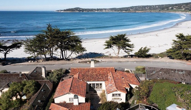 Located on Carmel’s most exclusive street overlooking Carmel Beach.