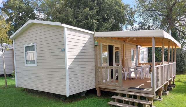 Location 498 | Elegance mobile home at Domaine de Litteau 4* without Fun Pass