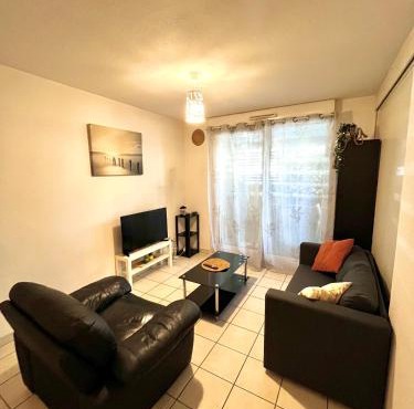 Location courte durée T2 avec terrasse à Montpellier