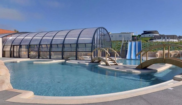 Location Mobil Home Neuf vue mer