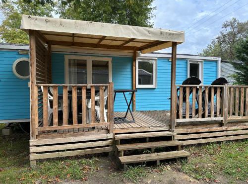 Location mobile-home confort face au lac