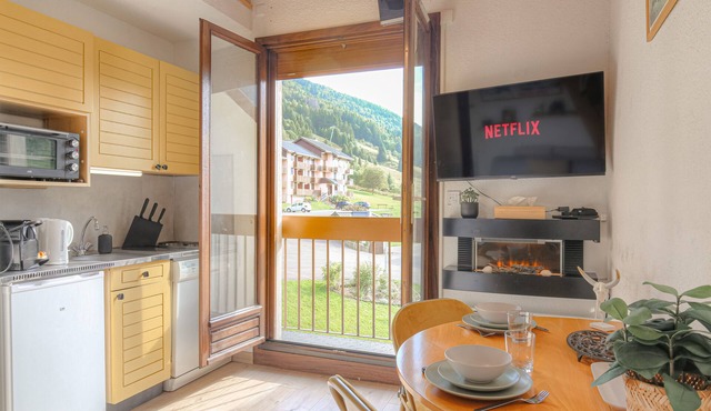 Location Studio Cosy au Pied des Pistes