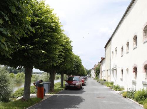 Locations de la centrale de Belleville