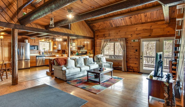 Lock Haven Cabin w/Wood Stove & Mountain View!