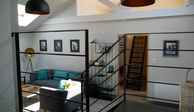 Loctudy Contemporary apartment with terrace, town center, 100 m from the sea