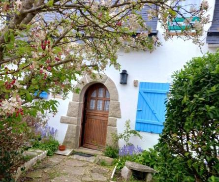 Loctudy T2 vintage terrasse vue mer