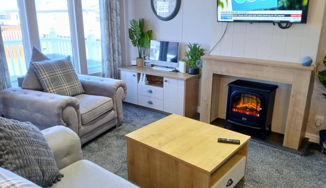 Lodge, 2 bedrooms, Wifi, Pet Friendly at Southview in Skegness