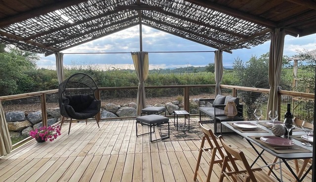 Lodge au Milieu des Vignes Située Entre mer et Montagne. Idéal Couple ou Famille