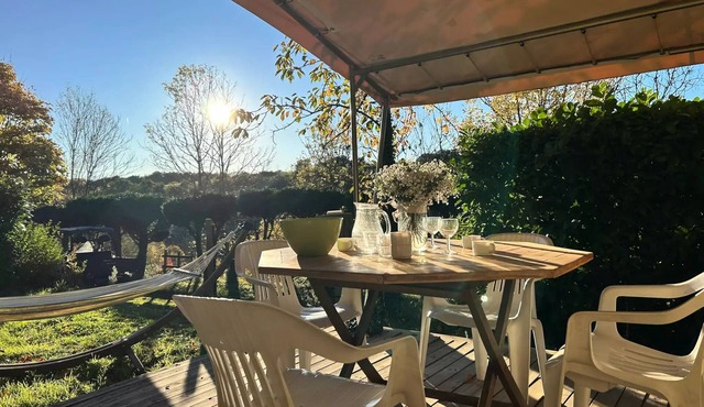 Lodge Insolite Nature Canada 2 rooms without bathroom - 25 m2 + 15 m² covered terrace 4 persons