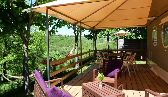 Lodge Insolite Premium Pagan - 2 bedrooms and bathroom - 30 m² and 25 m² terrace 6 persons