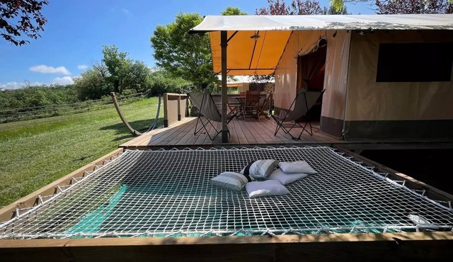 Lodge Insolite Premium Victoria - 2 rooms - 30m² - large 20 m² terrace and 5-person relaxation net