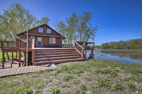Lodge on 240 Acres with Deck, Grill and Fire Pit!