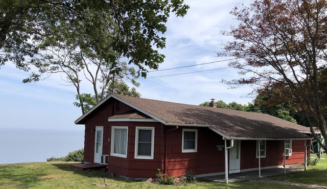 Lodge overlooking Long Island Sound