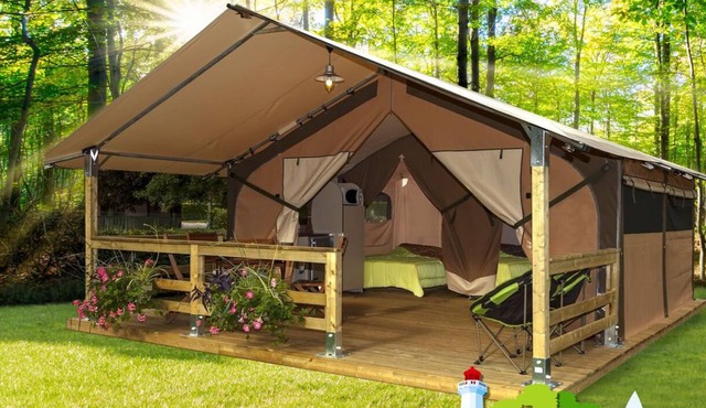 Lodge tent rental on the Ile d'Yeu