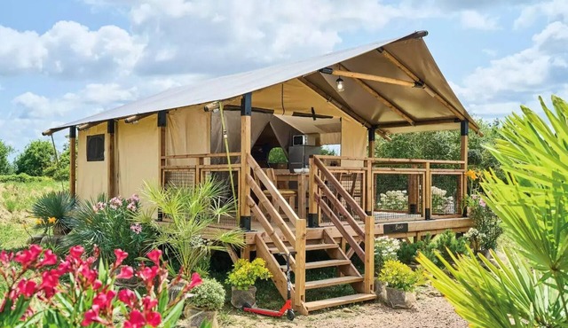 LODGE TOILE BALI 32 M² 4/5 PERS 2 BEDROOMS without bathroom 5 persons