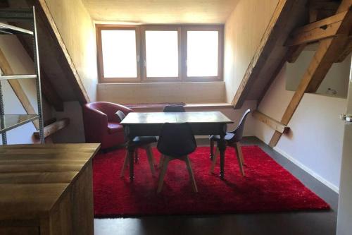 Loft 100m2, im Ökohaus in Susch