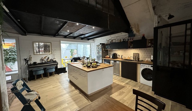 Loft 150m2 Hammam Piscine Centre-ville Longchamps