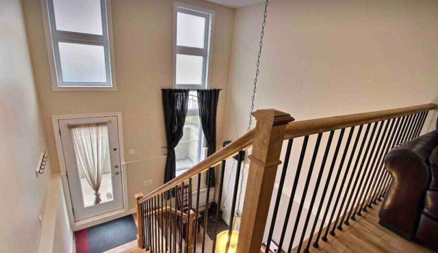 Loft 16 foot ceiling +mezzanine