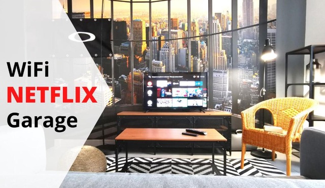 Loft 50m2 plein centre-ville avec garage, WiFi...