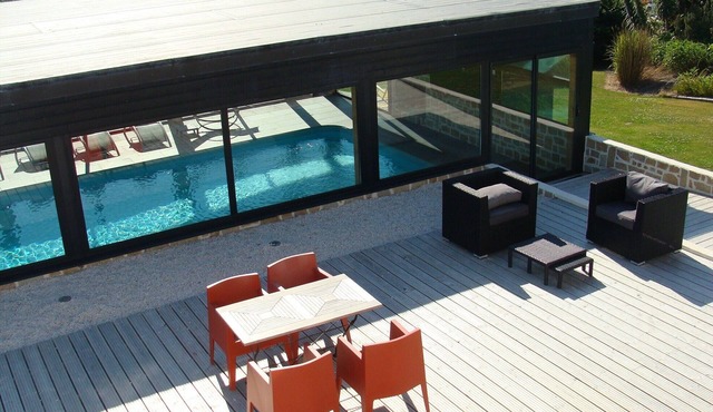 LOFT 6 PERS ⭐️⭐️⭐️⭐️⭐️ POOL 30° SEA VIEW 150M BEACH