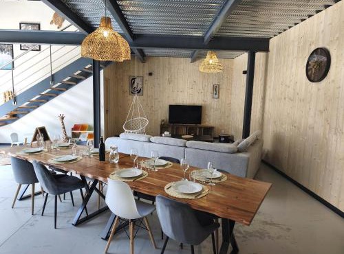 Loft 8 pers à la ferme - nature, océan & lacs du Médoc