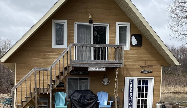 Loft above boathouse
