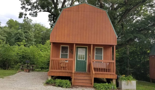Loft Cabin #4 near beautiful Cedar River.
