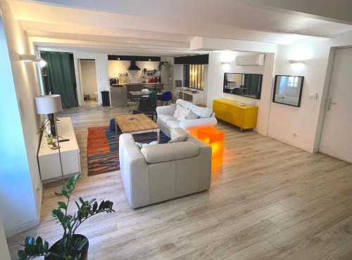 Loft climatisé 113m2 - 6 personnes - Quartier du Panier