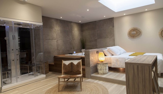 Loft comfort with Spa, Hammam and private sauna 2 in Reims